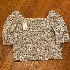 Gap Kids feminine floral top XL 12